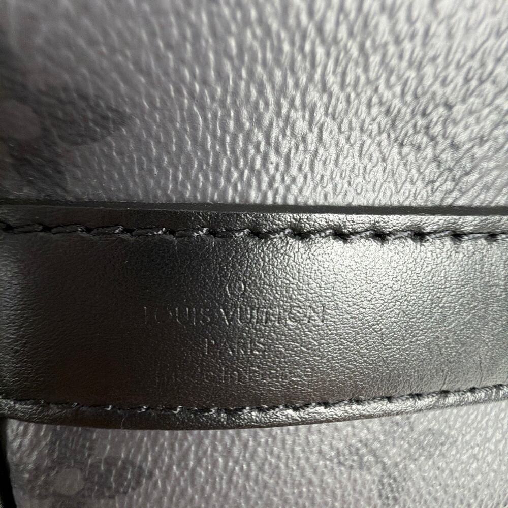 Louis Vuitton Keepall Bandouliere 25 Monogram Eclipse Reverse Coated Canvas F2 - Picture 15 of 16